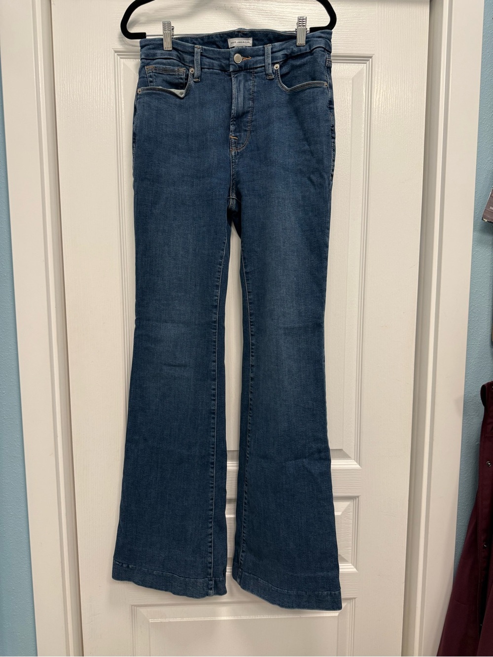 Good American Good Legs Flare Jeans - 29L